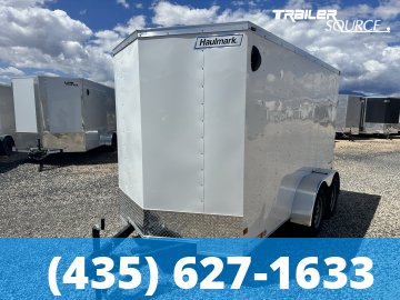 6x12 Haulmark Passport 6'6" Interior 7K Tandem Axle Enclosed Cargo Trailer