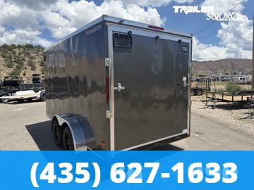 7x14 Wells Cargo Fast Trac Deluxe 7'0" Interior 7K Tandem Axle Enclosed Cargo