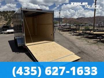 7x14 Wells Cargo Fast Trac Deluxe 7'0" Interior 7K Tandem Axle Enclosed Cargo