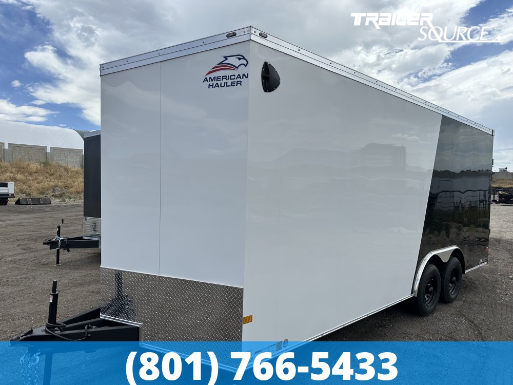 8.5x20 American Hauler Night Hawk 7'6" 10K Tandem Axle Enclosed Cargo