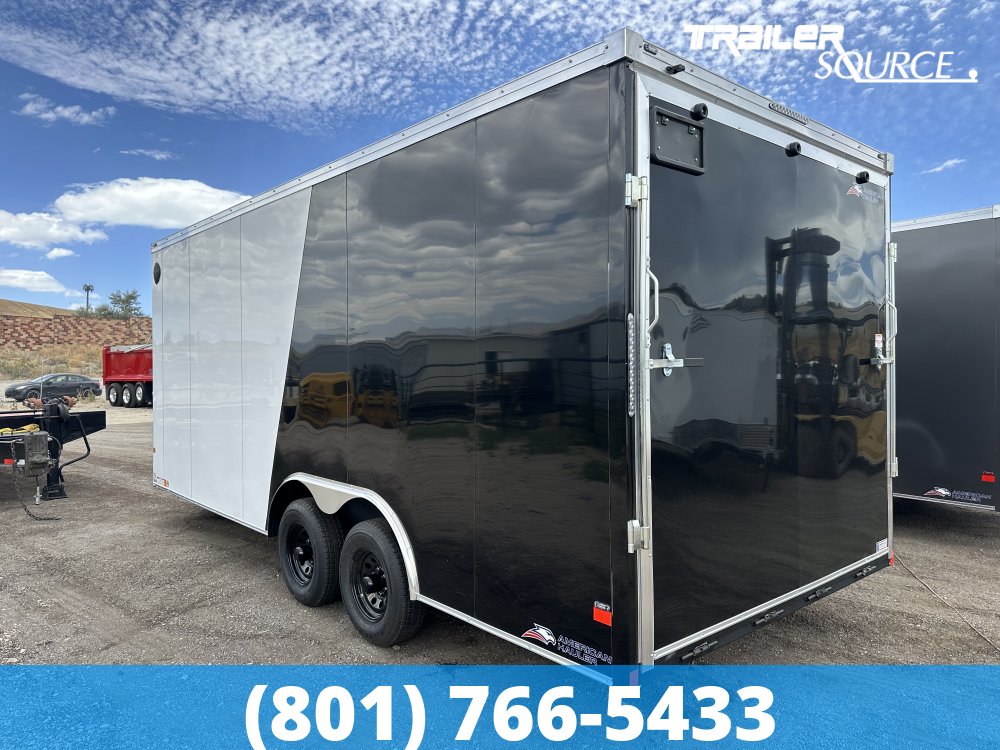 8.5x20 American Hauler Night Hawk 7'6" 10K Tandem Axle Enclosed Cargo