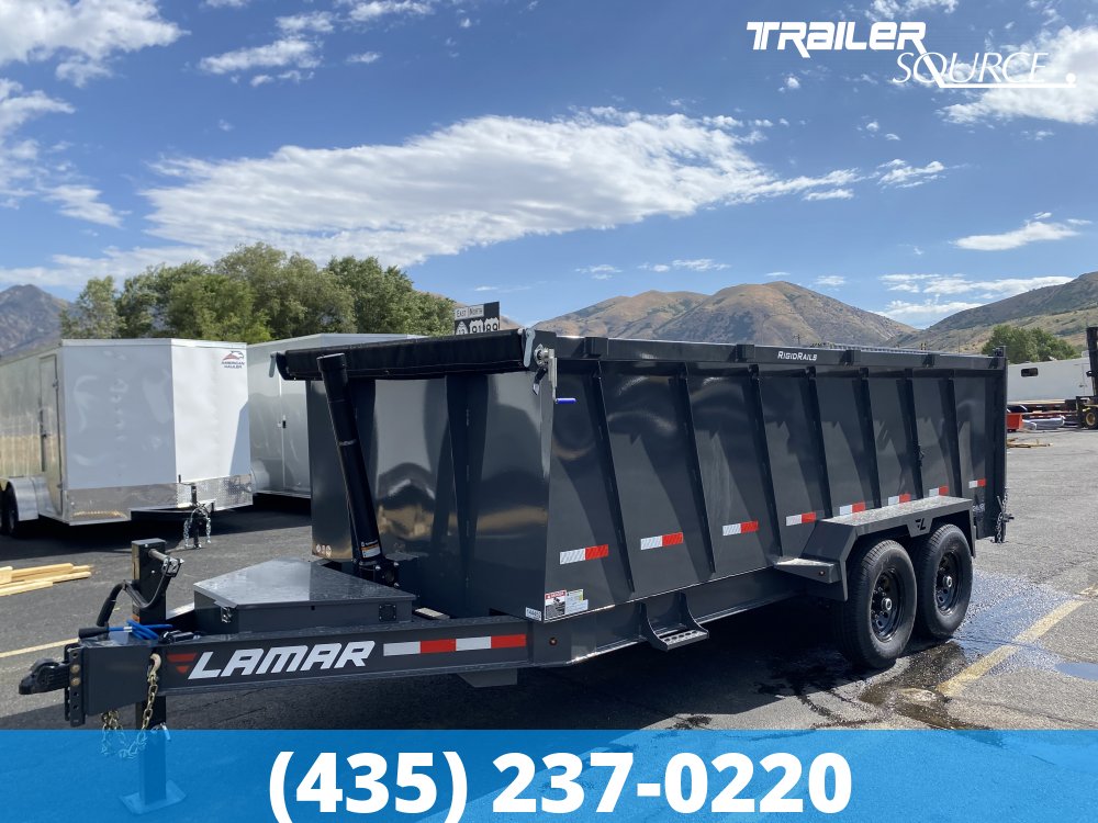 7x16Lamar DT Gooseneck  15680 Dump