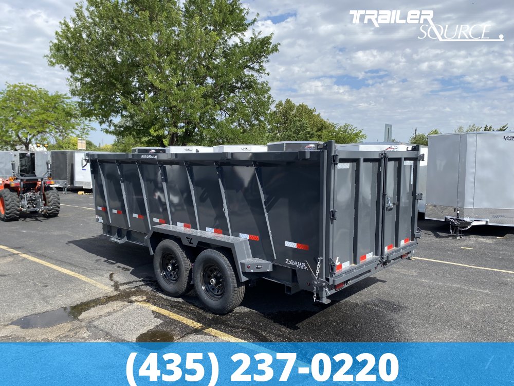 7x16Lamar DT Gooseneck  15680 Dump