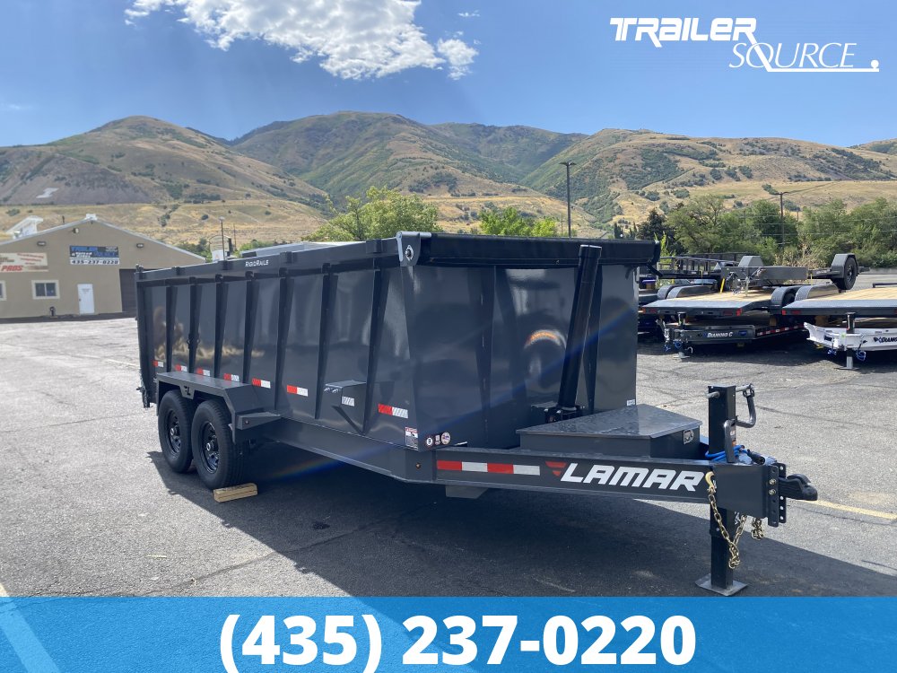 7x16Lamar DT Gooseneck  15680 Dump
