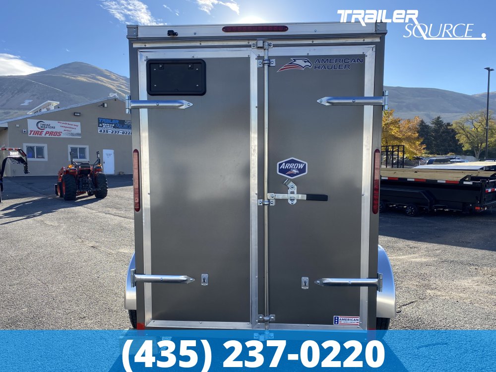 5x8 American Hauler Arrow Deluxe 6'0" Interior Single Axle Enclosed Cargo