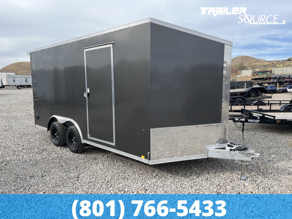 8.5x16 Look Vision Aluminum 7'0" Interior 7K Tandem Axle Enclosed Cargo
