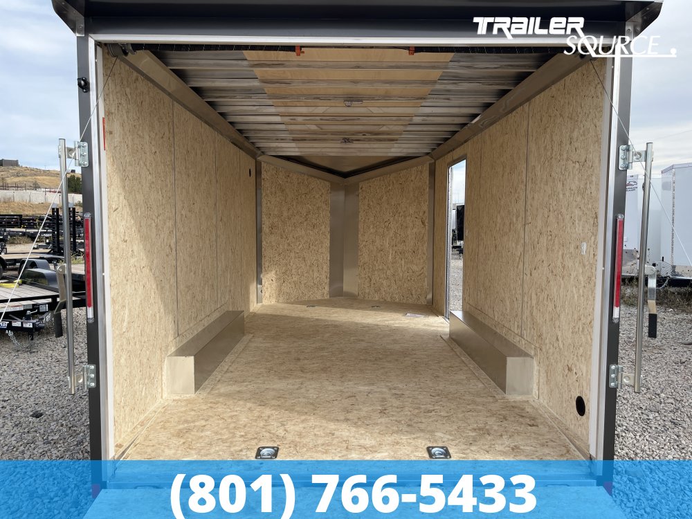 8.5x16 Look Vision Aluminum 7'0" Interior 7K Tandem Axle Enclosed Cargo