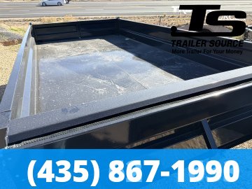 8x16 Iron Bull DDP Dump Trailer - 18" Sides - 15K GVWR