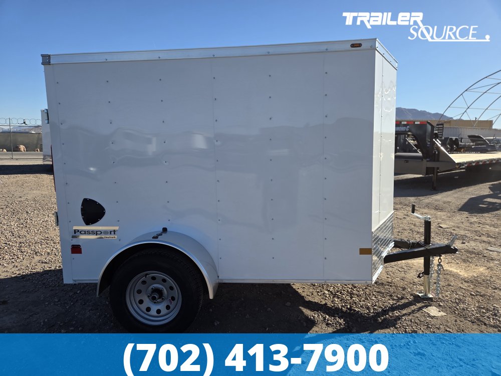 5x8 Haulmark Passport 5'6" Interior Single Axle Enclosed Cargo