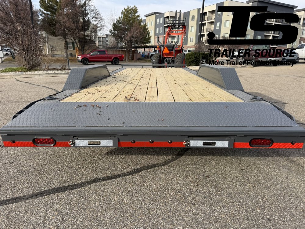 8.5x22 Lamar CC Flatbed Car Hauler Trailer - 10K GVWR