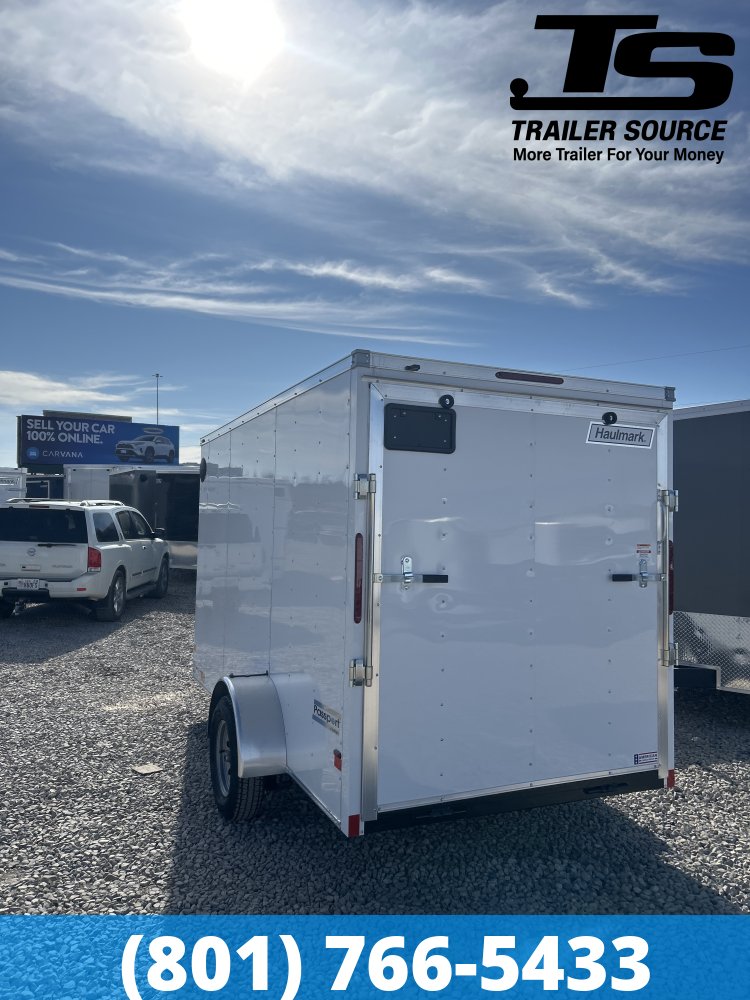 6x12 Haulmark Passport Enclosed Cargo Trailer - 6'6" Interior - 3.5K GVWR -