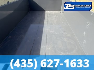 7x14 Diamond C LPT 208 Dump Trailer - 32" Sides - 18K GVWR - Board Brackets