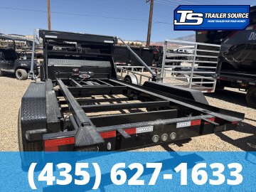 Maxx-D ROX 7x14 ft Roll Off Trailer  18K GVWR Electric Tarp, Hydraulic Jack(s)
