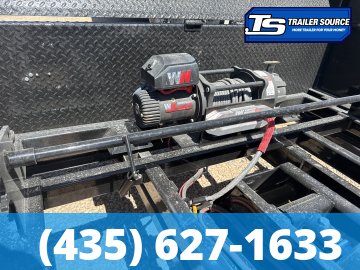 Maxx-D ROX 7x14 ft Roll Off Trailer  18K GVWR Electric Tarp, Hydraulic Jack(s)