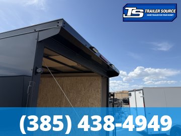 7x12 Look ST DLX Enclosed Cargo Trailer - 7'0" Interior - 3.5K GVWR - .080 PolyCor, Black Out Package, Rear Spoiler w/ Load Lights