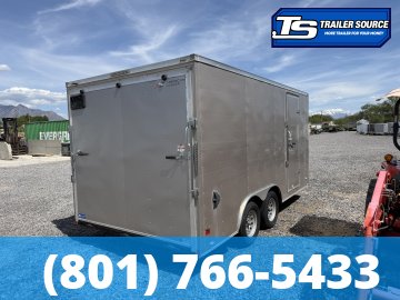 8.5x16 American Hauler Arrow Deluxe Enclosed Car Hauler Trailer - 7K GVWR - Ramp Door