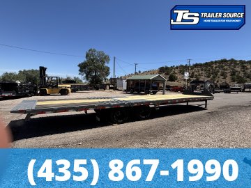 8.5x35 Diamond C FMAX-HDT 212 Gooseneck Hydraulic Dovetail Equipment Trailer - 25.9K GVWR - Hydraulic Jack(s)