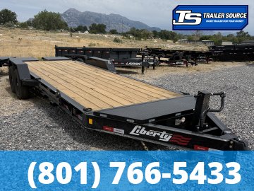 7x22 Liberty LE I-Beam Equipment Trailer - 15.4K GVWR -