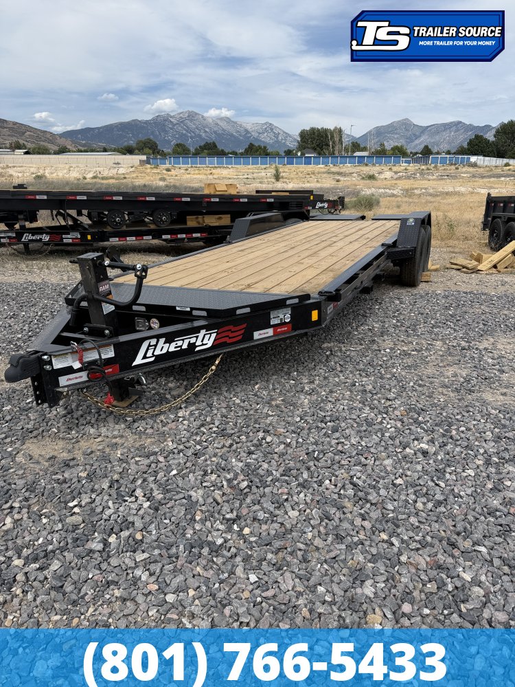 7x22 Liberty LE I-Beam Equipment Trailer - 15.4K GVWR -