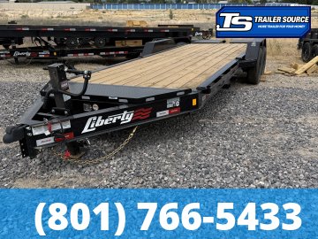 7x22 Liberty LE I-Beam Equipment Trailer - 15.4K GVWR -