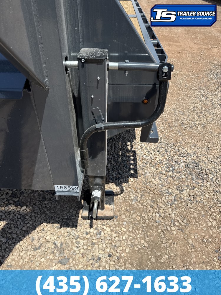 8.5x26 Lamar FA Gooseneck Deckover Tilt Trailer - 21K GVWR -