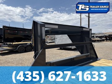 8.5x26 Lamar FA Gooseneck Deckover Tilt Trailer - 21K GVWR -
