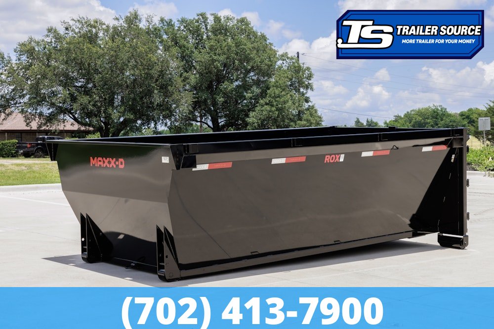 Maxx-D Roll Off Dumpster Bin Only 14 ft 48" Sides