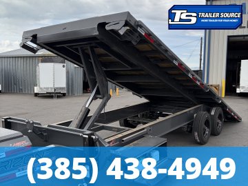 8.5x24 Horizon FFT Tilt Trailer - 21K GVWR - 10K Axles