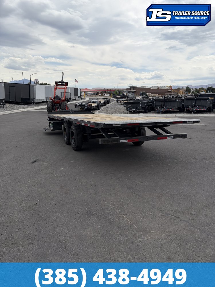 8.5x24 Horizon FFT Tilt Trailer - 21K GVWR - 10K Axles