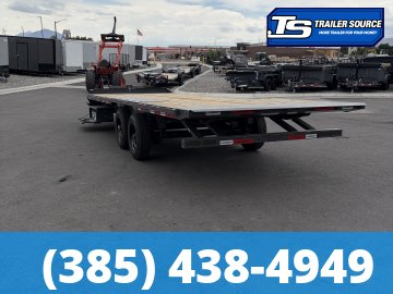 8.5x24 Horizon FFT Tilt Trailer - 21K GVWR - 10K Axles
