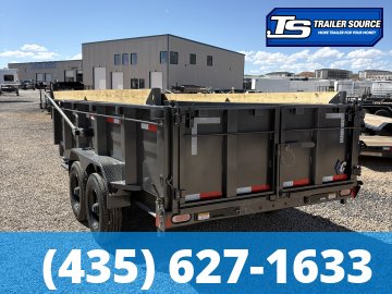 7x16 Diamond C LPT 210 Dump Trailer - 32" Sides - 23K GVWR - 18 Ply Tires, ABS Brakes, Battery, Board Brackets