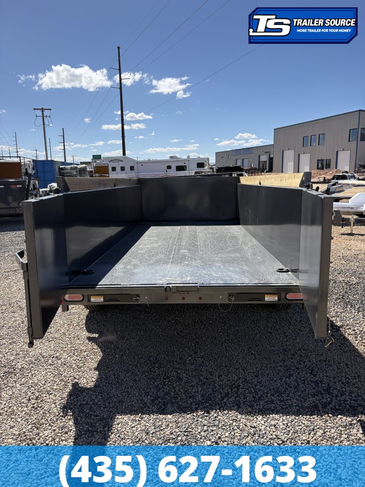 7x16 Diamond C LPT 210 Dump Trailer - 32" Sides - 23K GVWR - 18 Ply Tires, ABS Brakes, Battery, Board Brackets