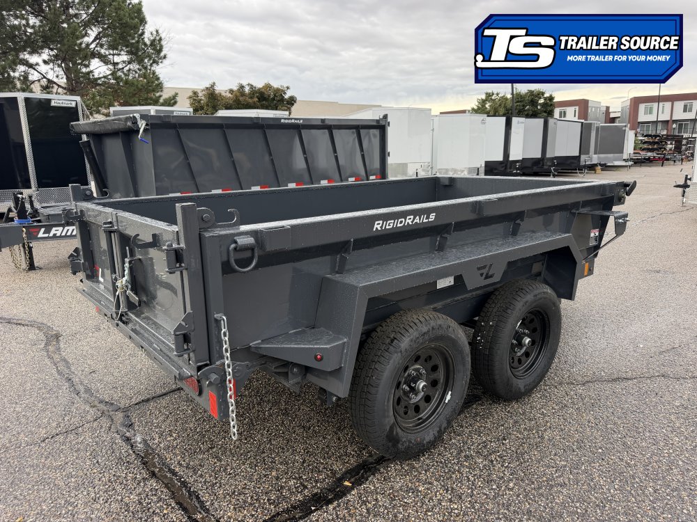 5x10 Lamar DS Dump Trailer - 18" Sides - 7K GVWR -