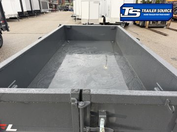 5x10 Lamar DS Dump Trailer - 18" Sides - 7K GVWR -