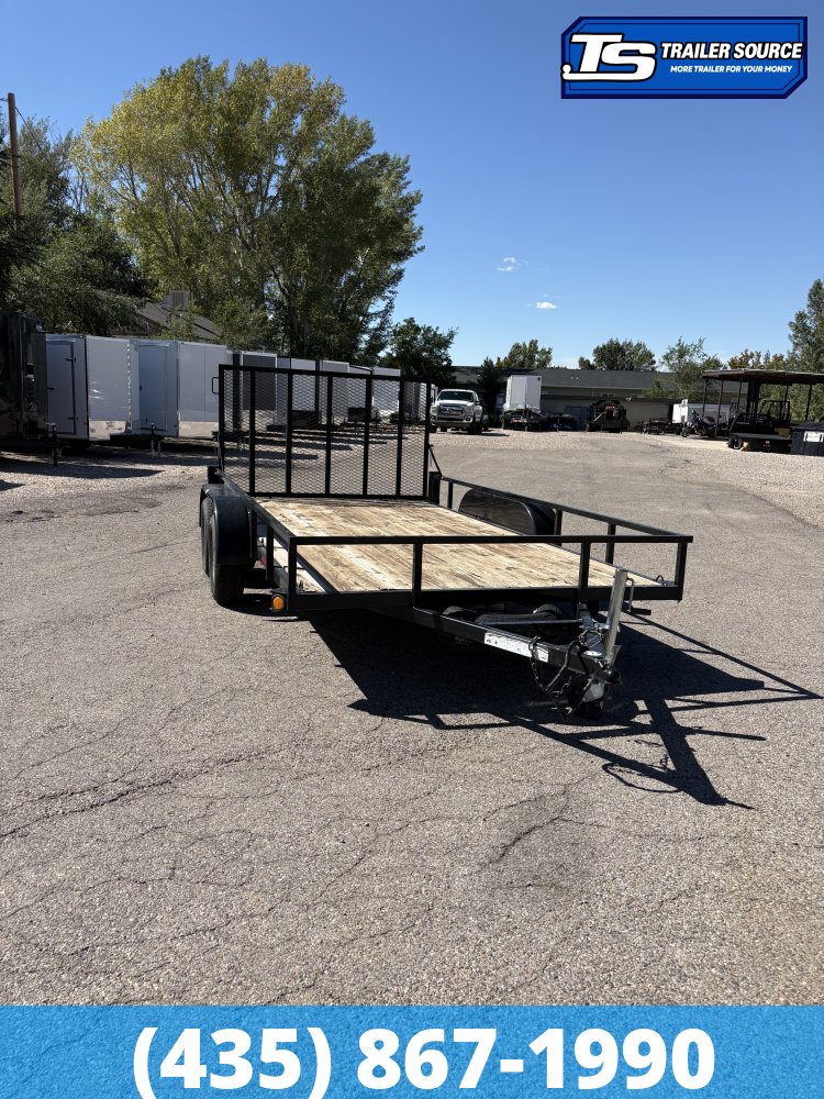 7x14 Echo  Utility Trailer - 5K GVWR - Spare Tire
