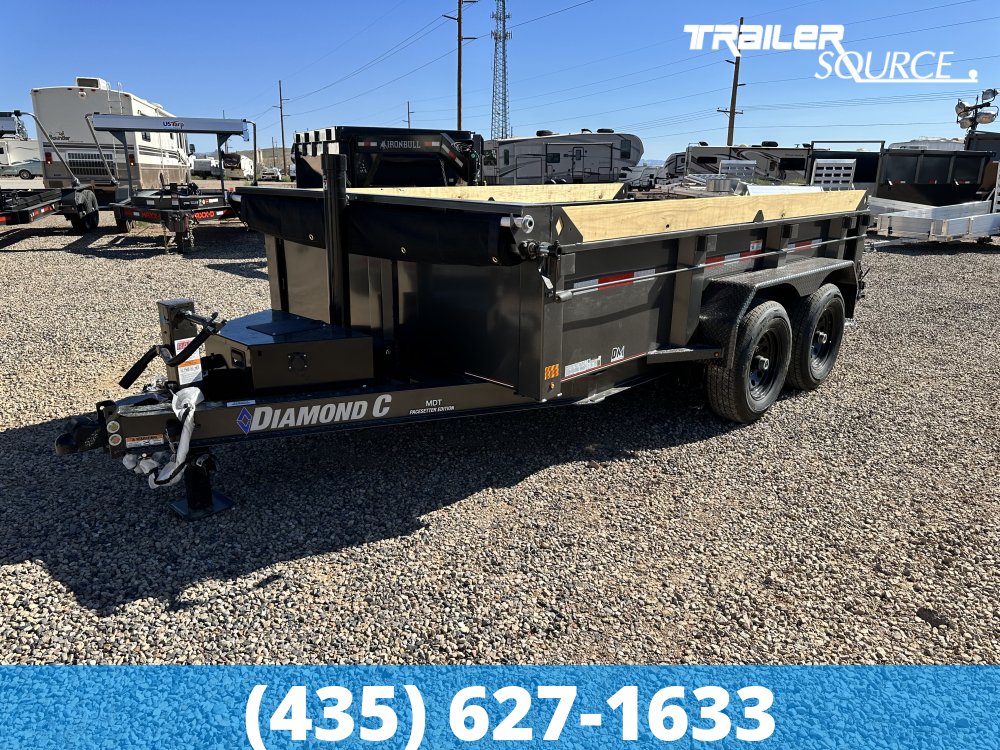 6.5x12 Diamond C MDT 10K 24" Sides Dump