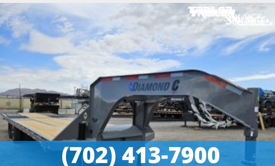 8.5x35 Diamond C FMAX HDT 35' 25.9K Hydraulic Dovetail Gooseneck