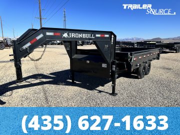 8.5x16 Iron Bull DDG 15K Dump Trailer