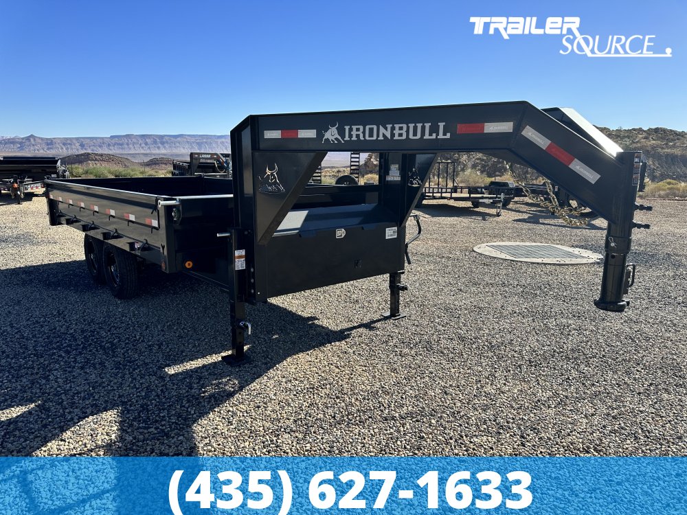 8.5x16 Iron Bull DDG 15K Dump Trailer