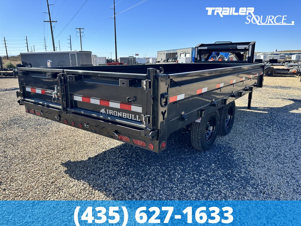 8.5x16 Iron Bull DDG 15K Dump Trailer