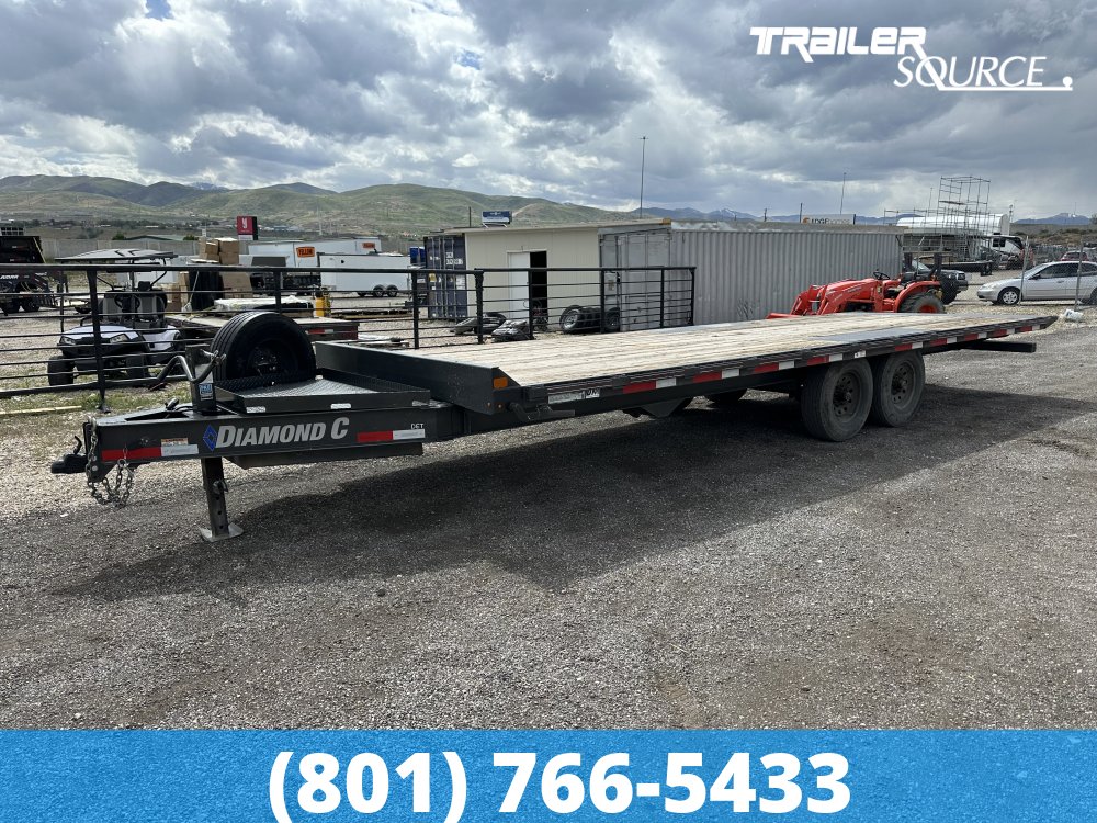 8.5x24 Diamond C DET Deckover Tilt Equipment 15K Deckover