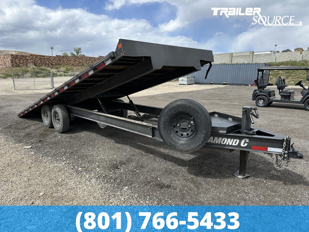8.5x24 Diamond C DET Deckover Tilt Equipment 15K Deckover