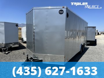 8.5x20 Wells Cargo Fast Trac Deluxe 7'6" Interior 10K Tandem Axle Enclosed Cargo
