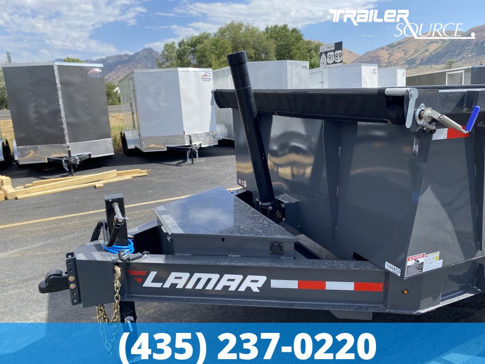 7x16Lamar DT Gooseneck  21K GVW Dump