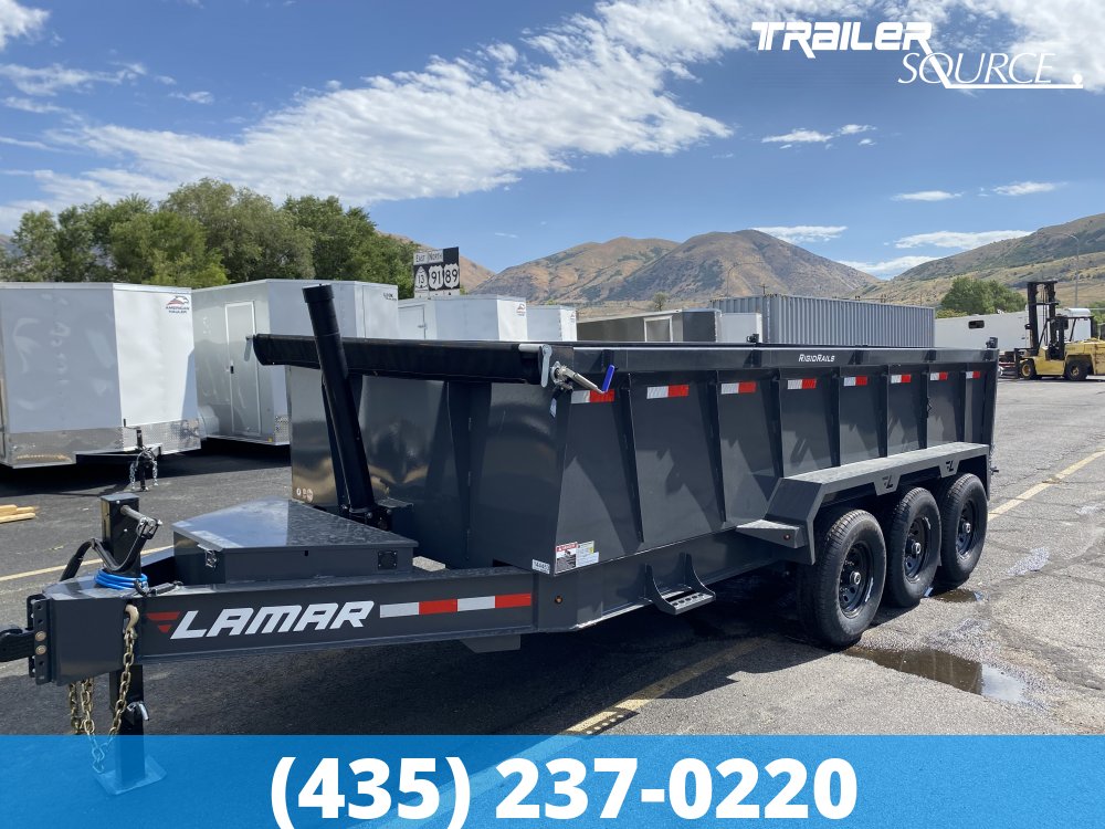 7x16Lamar DT Gooseneck  21K Dump