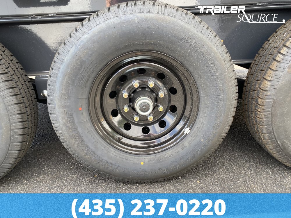 7x16Lamar DT Gooseneck  21K GVW Dump
