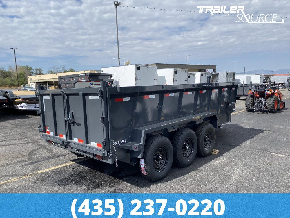 7x16Lamar DT Gooseneck  21K GVW Dump