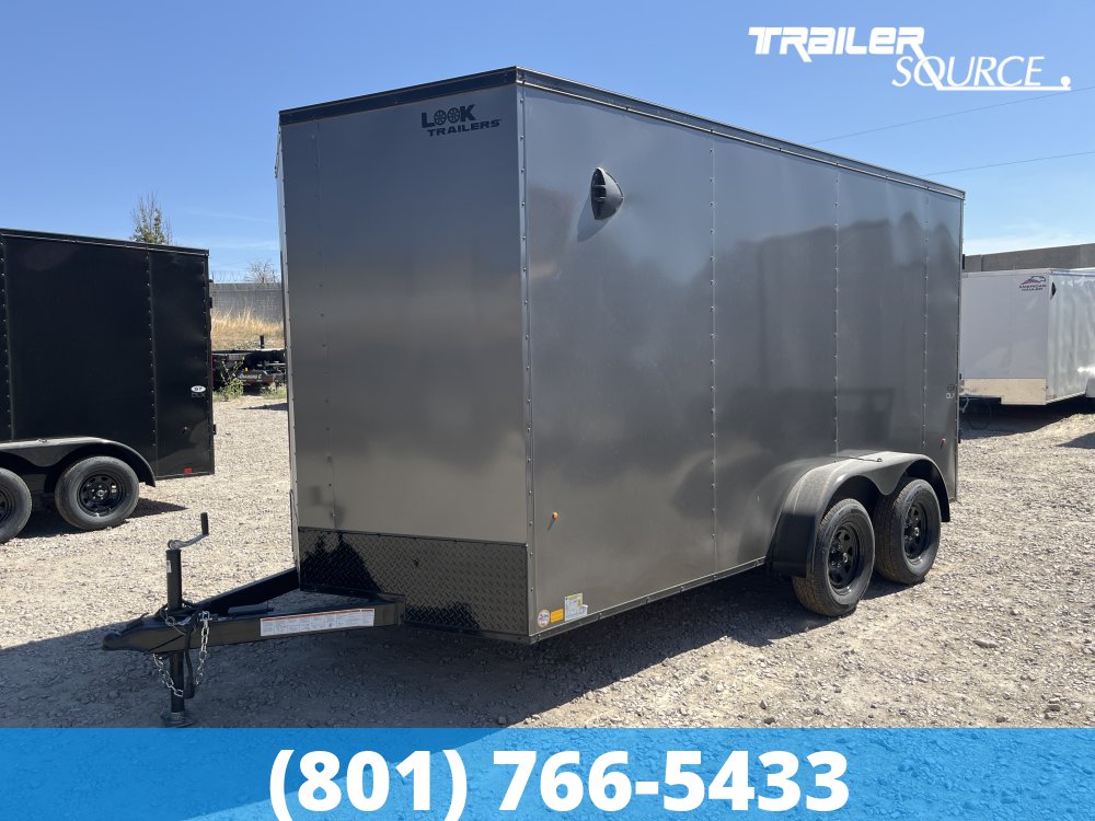 7x14 Look ST DLX 7'0" Interior 7K Tandem Axle Enclosed Cargo