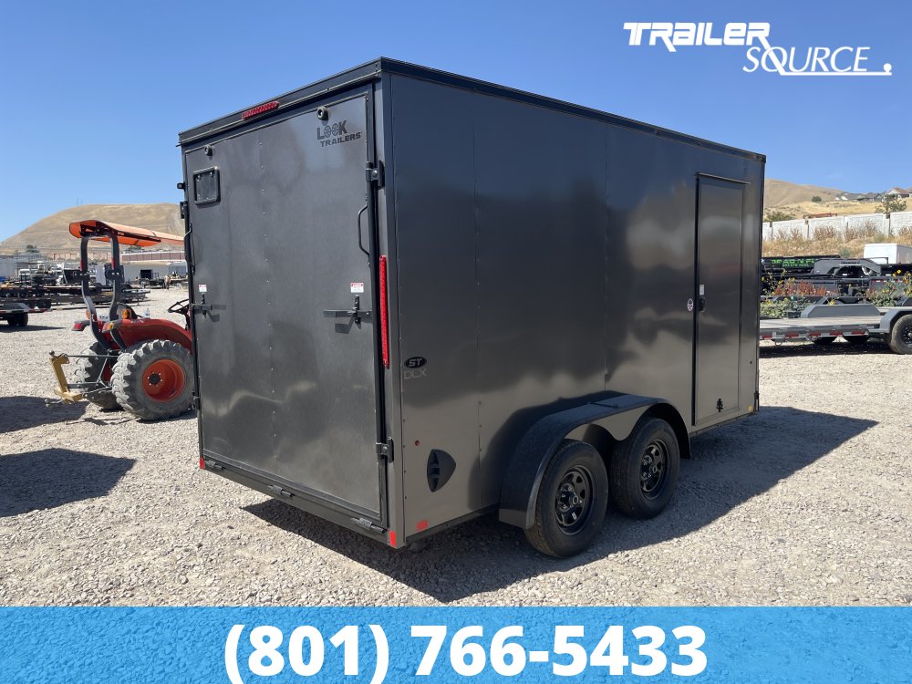 7x14 Look ST DLX 7'0" Interior 7K Tandem Axle Enclosed Cargo
