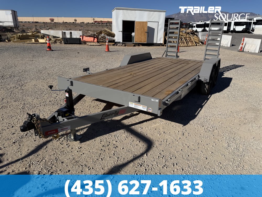 7x18 Liberty LE 10k Equipment Hauler Channel Frame  Trailer